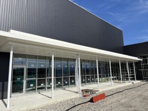 白山市　パネル取り付け